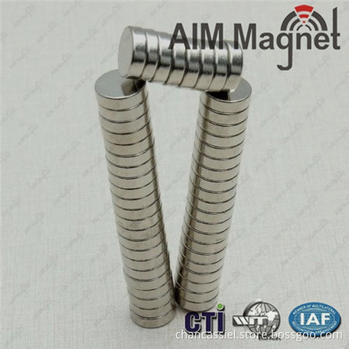 China Wholesale NdFeB Disc Magnet 15 x 1.5mm